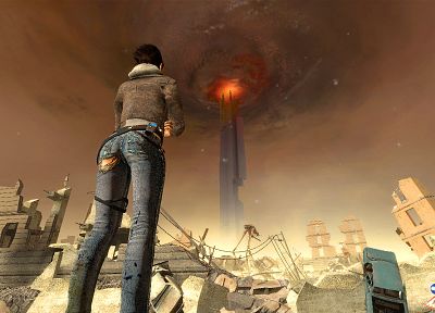 видеоигры, взрывы, Аликс Вэнс, Half-Life 2 - похожие обои для рабочего стола