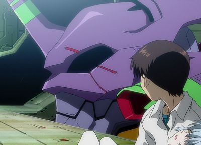 Ayanami Rei, Neon Genesis Evangelion (Евангелион), Икари Синдзи - случайные обои для рабочего стола