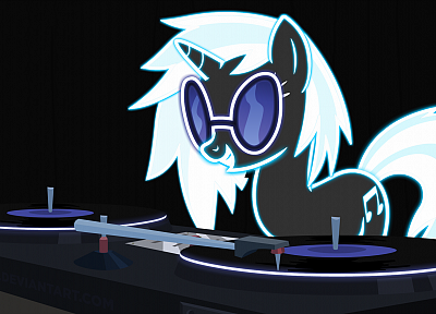 My Little Pony, Винил Скретч, DJ Pon - 3 - копия обоев рабочего стола