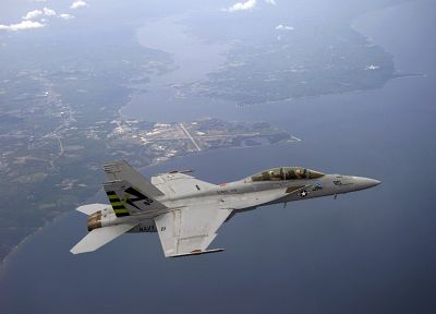 самолет, военный, F- 18 Hornet - обои на рабочий стол
