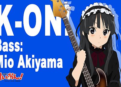 K-ON! (Кэйон!), Акияма Мио - копия обоев рабочего стола