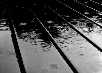 вода, дождь, капли воды - оригинальные обои рабочего стола