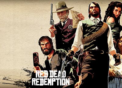 Red Dead Redemption - оригинальные обои рабочего стола