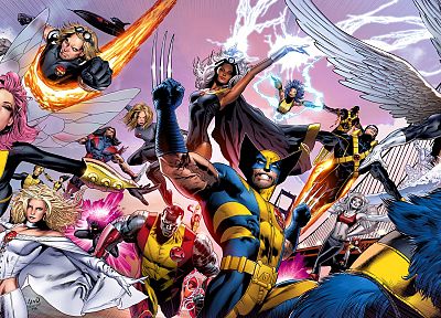 X-Men, Марвел комиксы - оригинальные обои рабочего стола