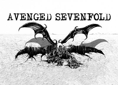 музыка, Avenged Sevenfold - оригинальные обои рабочего стола