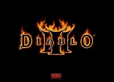 видеоигры, Blizzard Entertainment, Diablo III, темный фон - оригинальные обои рабочего стола