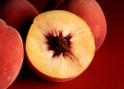 фрукты, персики - оригинальные обои рабочего стола
