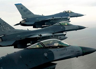 сокол, бои, транспортные средства, F- 16 Fighting Falcon - копия обоев рабочего стола