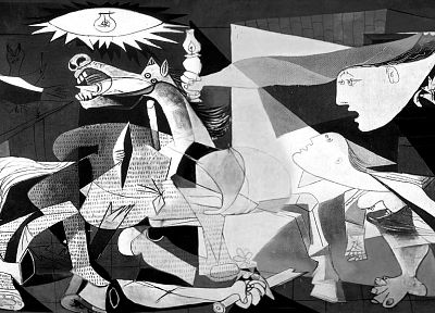 Пабло Пикассо, Герника - оригинальные обои рабочего стола