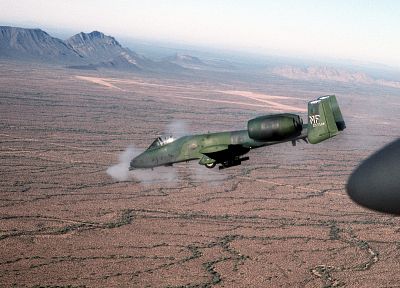 самолет, военный, А-10 Thunderbolt II - оригинальные обои рабочего стола