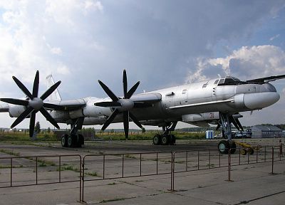 самолет, Ту- 95 Медведь - копия обоев рабочего стола