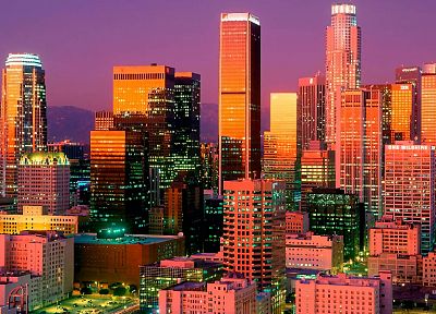 города, здания, города, Лос-Анджелес, HDR фотографии - случайные обои для рабочего стола