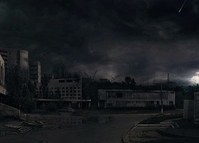 постапокалиптический, Чернобыль - копия обоев рабочего стола