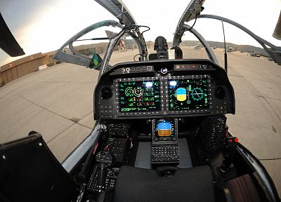 самолет, военный, вертолеты, кокпит, транспортные средства, AH- 1 Cobra - оригинальные обои рабочего стола