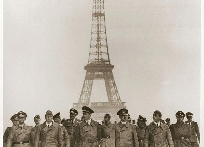 Париж, нацистский, Вторая мировая война, исторический - оригинальные обои рабочего стола