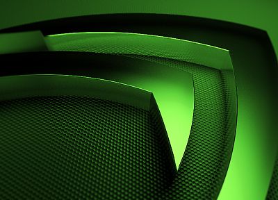 зеленый, Nvidia, технология - обои на рабочий стол