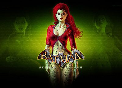 Poison Ivy, Batman Arkham Asylum - обои на рабочий стол
