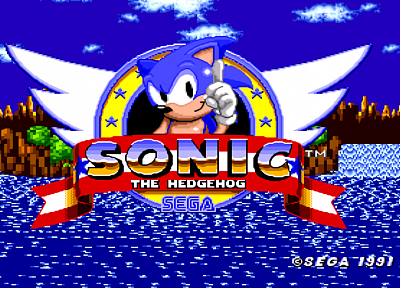 Sonic The Hedgehog, видеоигры, Sega Развлечения, скриншоты, ежики, ретро-игры - копия обоев рабочего стола