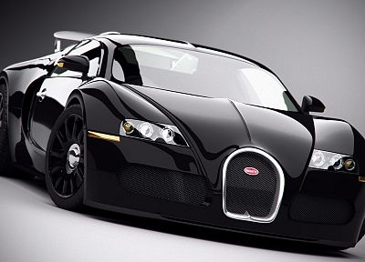 автомобили, Bugatti Veyron, Bugatti, транспортные средства, суперкары, черные машины - оригинальные обои рабочего стола