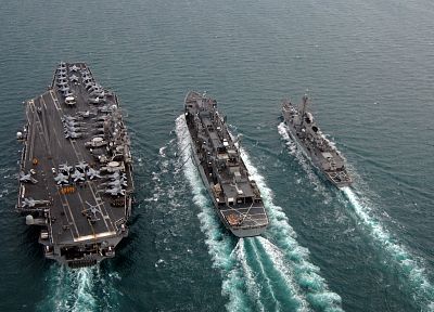 военно-морской флот, транспортные средства, авианосцы - обои на рабочий стол