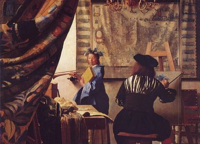картины, Ян Вермеер - оригинальные обои рабочего стола