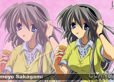 Clannad, Сакагами Томое, аниме девушки - случайные обои для рабочего стола