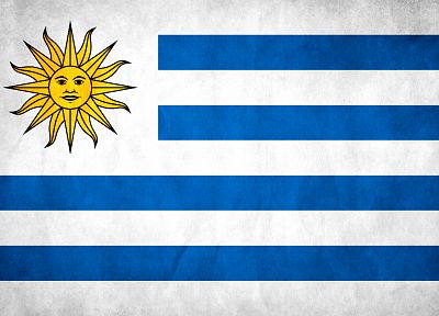флаги, Уругвай - оригинальные обои рабочего стола