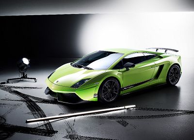автомобили, Ламборгини, зеленые автомобили, Lamborghini Gallardo Superleggera LP570-4 - оригинальные обои рабочего стола