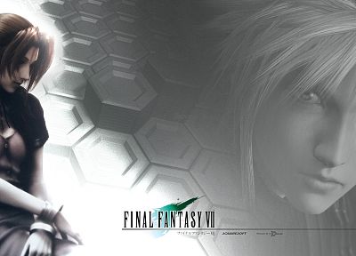 Final Fantasy VII, Cloud Strife, Айрис Гейнсборо, игры - оригинальные обои рабочего стола