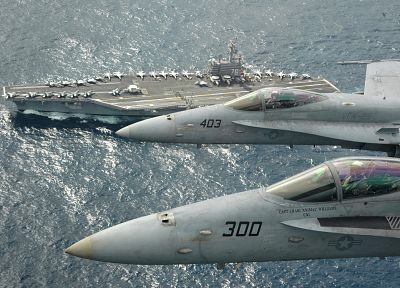 океан, самолеты, военно-морской флот, транспортные средства, авианосцы - обои на рабочий стол