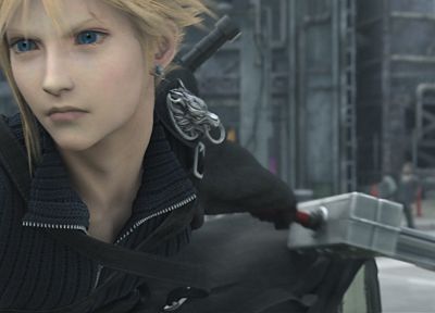 Final Fantasy VII Advent Children, Cloud Strife - оригинальные обои рабочего стола