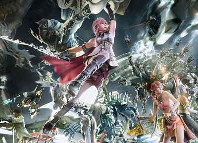 Final Fantasy XIII - оригинальные обои рабочего стола