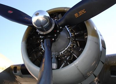 самолет, двигатели - оригинальные обои рабочего стола