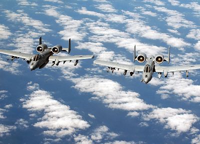 военный, самолеты, бородавочник, Thunderbolt, А-10 Thunderbolt II, 10 - - оригинальные обои рабочего стола