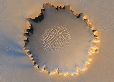 Марс, Виктория кратер - обои на рабочий стол