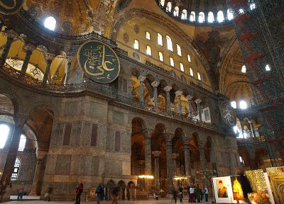 Турция, Собор Святой Софии, Стамбул, история искусства - копия обоев рабочего стола