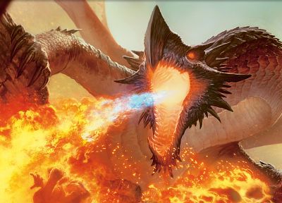 драконы, огонь - случайные обои для рабочего стола