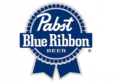 пиво, логотипы, Пабст Голубая лента - оригинальные обои рабочего стола