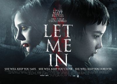 ужас, кино, Хлоя Моретц, Let Me In, постеры фильмов - оригинальные обои рабочего стола