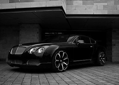 черно-белое изображение, автомобили, монохромный, Bentley Continental GT - случайные обои для рабочего стола