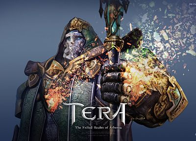 священник, Tera, MMORPG, Baraka - копия обоев рабочего стола