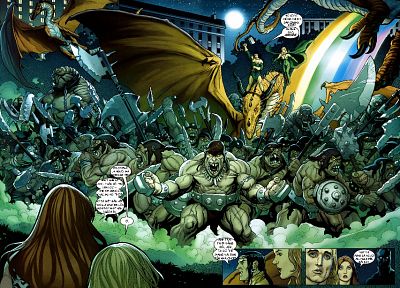 комиксы, супергероев, Марвел комиксы, Мстители, Ultimates - случайные обои для рабочего стола