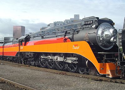 двигатели, поезда, транспортные средства, SP 4449 - обои на рабочий стол