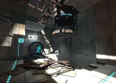 видеоигры, Портал, Portal 2 - копия обоев рабочего стола