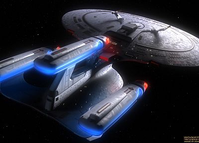 звездный путь, научная фантастика, Star TrekNext Generation, USS Enterprise - копия обоев рабочего стола