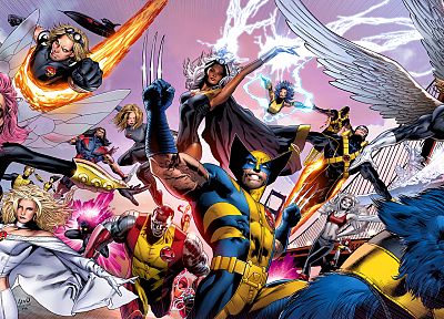 X-Men, Марвел комиксы - оригинальные обои рабочего стола
