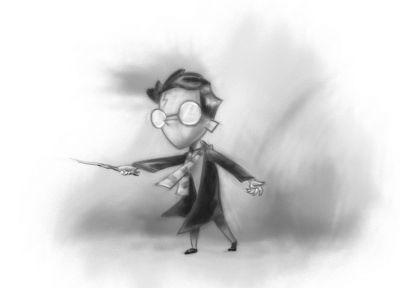 Гарри Поттер, рисунки - копия обоев рабочего стола