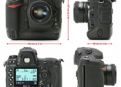 камеры, Nikon - оригинальные обои рабочего стола