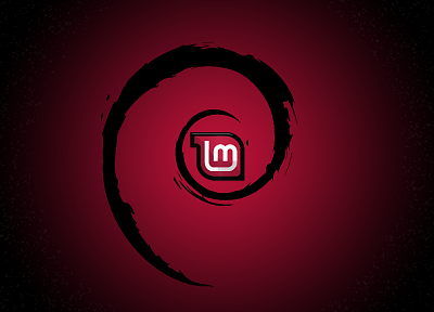 Debian, Linux Mint - похожие обои для рабочего стола