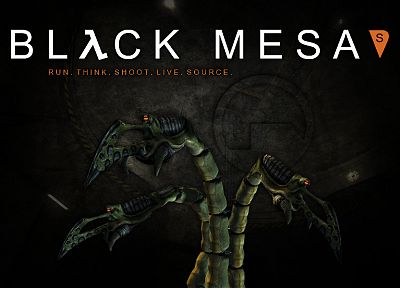 Период полураспада, Black Mesa - случайные обои для рабочего стола